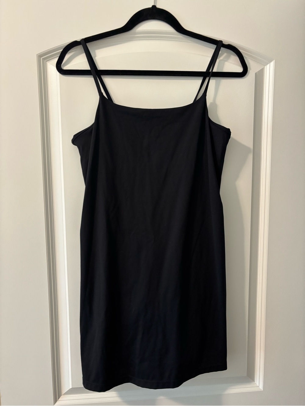 Z Supply Black Spaghetti Strap Slip Dress
